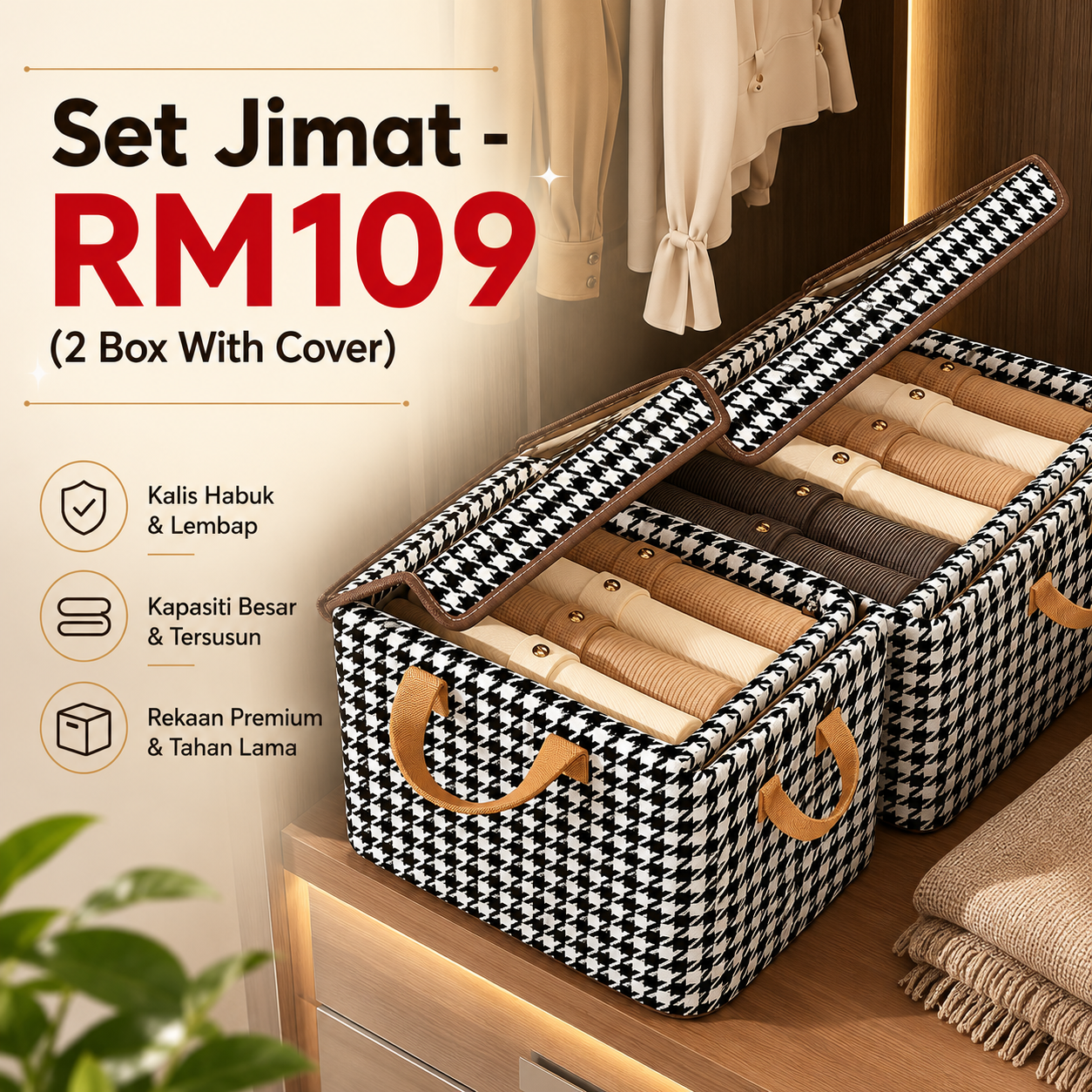 Set Jimat 2 Box With Cover Free 1